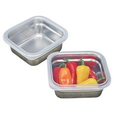 Kitchen9 Edge 不鏽鋼方形託盤, 2個, 單品