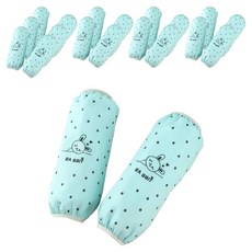 씨티컴퍼니 다용도 토끼 방수 팔토시 2p x 10개, 스카이블루