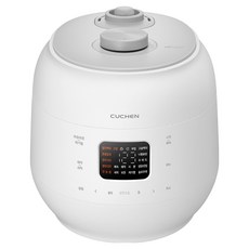CUCHEN 酷晨 The New Fit 雙重壓力電子壓力鍋 6人份, 自然白, CRS-FWK0610W