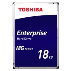 TOSHIBA 東芝 Enterprise 企業級 7200RPM CMR模式 512MB緩衝區 硬碟, MG09ACA18TE, 18TB