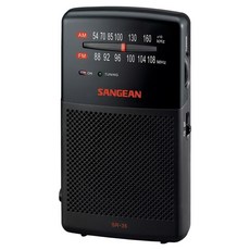 SANGEAN 山進電子 二波段 掌上型收音機, SR35, 黑色