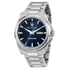 maserati 男士 VELOCITA 自動機械金屬錶帶手錶 41mm R8823152002