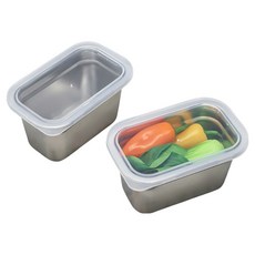 Kitchen9 Edge 不鏽鋼長方形托盤 小, 2個, 單品