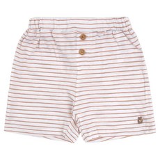 ORGANICMOM 幼兒款線條橘色ST短褲 MHMTPT08