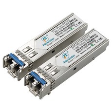 FibraLider mini GBIC SFP 1.25Gbps 2Km 千兆類型 單模 光模組 TB835, 2個, 單一顏色, 120mm