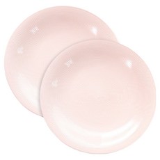 HAPPY JUNG Stella 粉彩大圓盤 25.3cm, 2個, 煙燻粉, 單品
