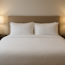 LIFE 來福牌 平紋被套, 白色