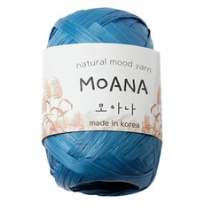 니뜨 모아나 뜨개실, 120 오션블루, 1개