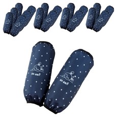 씨티컴퍼니 다용도 토끼 방수 팔토시 2p x 10개, 네이비