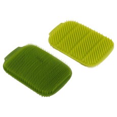 Joseph Joseph Cleantech 洗碗刷具 2件組, 1套, 綠色, 深綠色
