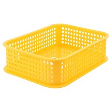 多用途籃子 置物籃 迷你 學校 教具 收納 A4 B5 A3 抽屜 置物櫃 4號, 單一顏色, 1個