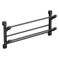 用心玄關整理折疊式拖鞋鞋架 50 x 25.8 x 12 cm, 黑色, 1個