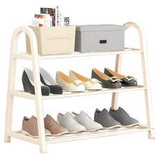 리브리카 다용도 신발장 3단, 화이트, 1개