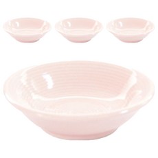 HappyJung Stella 粉彩醬料碗, 4個, 豆沙色