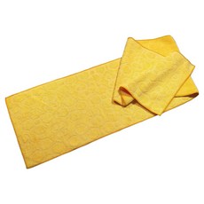 LIFE 來福牌 超細纖維運動巾 MJ0205, 黃色, 1件