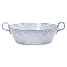 BORDALLO PINHEIRO 盧亞諾瓦 淺沙拉碗, 白色, 1個