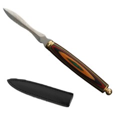 大馬士革紋不銹鋼茶刀, 花木款, 1支