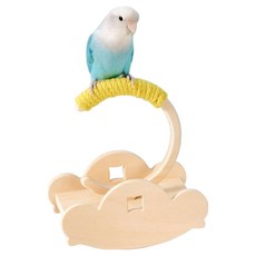 랜보어 앵무새 스윙 스탠드 횃대 FREE, 우드, 1개