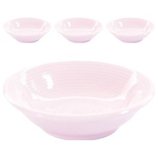 HappyJung Stella 粉彩醬料碗, 4個, 粉紅色