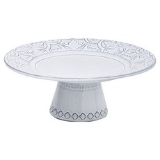 BORDALLO PINHEIRO Rua Nova 小型蛋糕架 28.7cm, 1個, 白色