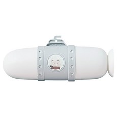 葉子小舖 潛水艇牙刷漱口杯架組, 1組, 白色