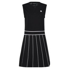 RAIN MAKER 女士半拉鍊無袖針織連身裙 + 安全褲套裝 R32WCS03