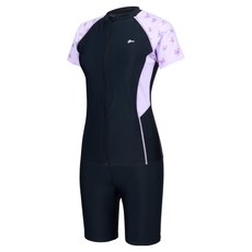 renoma 女款花卉三分水上防磨衣上下套裝 RN-LS2F572