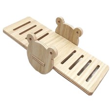 Yuinjihwa 倉鼠 松鼠 小型寵物籠 青蛙蹺蹺板, 1個, 單一顏色