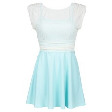 renoma 女款透視罩衫連身泳衣 RN-LS2F512