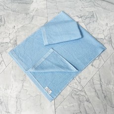 LIFE 來福牌 風采素色毛巾, 藍色, 6條