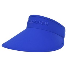 RAINMAKER 女款蓬鬆Logo遮陽帽 R31WHV06, 藍色, 1個