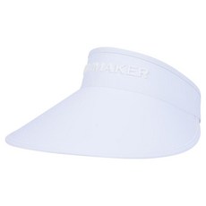 RAINMAKER 女款蓬鬆Logo遮陽帽 R31WHV06, 白色, 1個