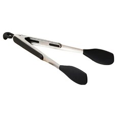 MEYER 美亞 精選矽膠烹飪夾, 黑色, 1個