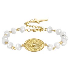 Living Pocket 十字架天主教念珠手鍊, 1個, T67