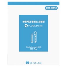 바른케어 플러스 채혈침 30g, 5개, 100개입