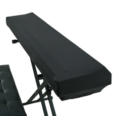 픽앤홈 고급 디지털 피아노 덮개 110~135cm x 30~45cm, 블랙, 1개