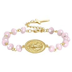 Living Pocket 十字架天主教念珠手鍊, 1個, T69