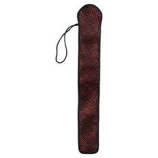 Mungudam 夏季透明扇子手柄製作材料收納袋 35cm, 酒紅色曼扎, 1個