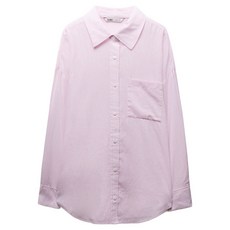 미쏘 여성용 린넨 오버핏 셔츠