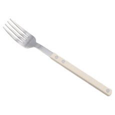 Bogen Brisha 銀色餐叉, 1個, 香草白