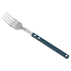 Bogen Brisha 銀色餐叉, 1個, 水藍色