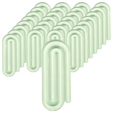 Denville 可愛文件收納夾 綠色, 1個, 50入