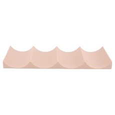 포텐키트 편리한 와인랙 29.3 x 10 x 2.5 cm, 살구색, 1개