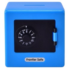 科雷西斯 可愛迷你保險箱 8.8 x 8.8 x 6.3 cm, 藍色