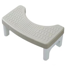 小麥購物 防滑馬桶腳踏凳 L102, 灰色