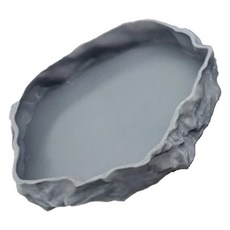 레몽크리프 도마뱀 소동물 먹이그릇 소, 그레이, 1개