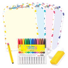 Yomimon 可畫可擦彩色畫板組, 1套, 混合顏色