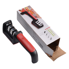 BM Design 多功能磨刀器 3段直柄 硬盒包裝, 1個, 混合色