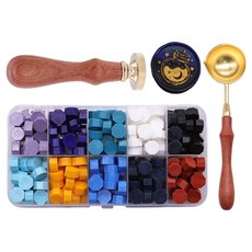 生活智慧 明信片裝飾封蠟套組, 1套, 顏色