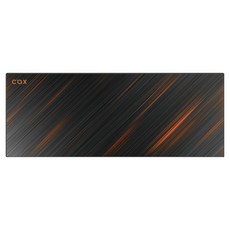 COX 오로라 게이밍 장패드, 1개, 다크오렌지